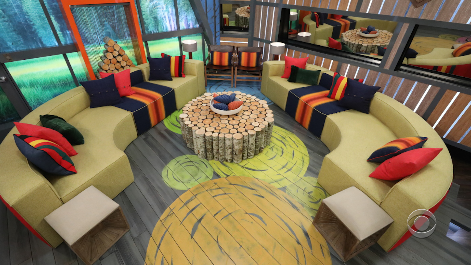 Big Brother - Main living area and couches
