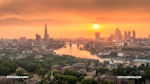 London - Sunset - London sunset view