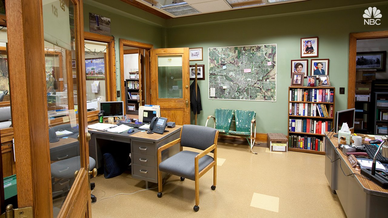 Parks and Recreation 3 - Main Open plan office area