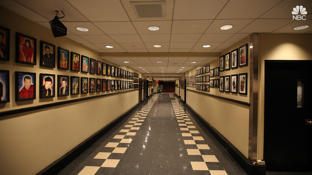 Saturday Night Live (SNL) 3 - Main corridor with pictures of stars