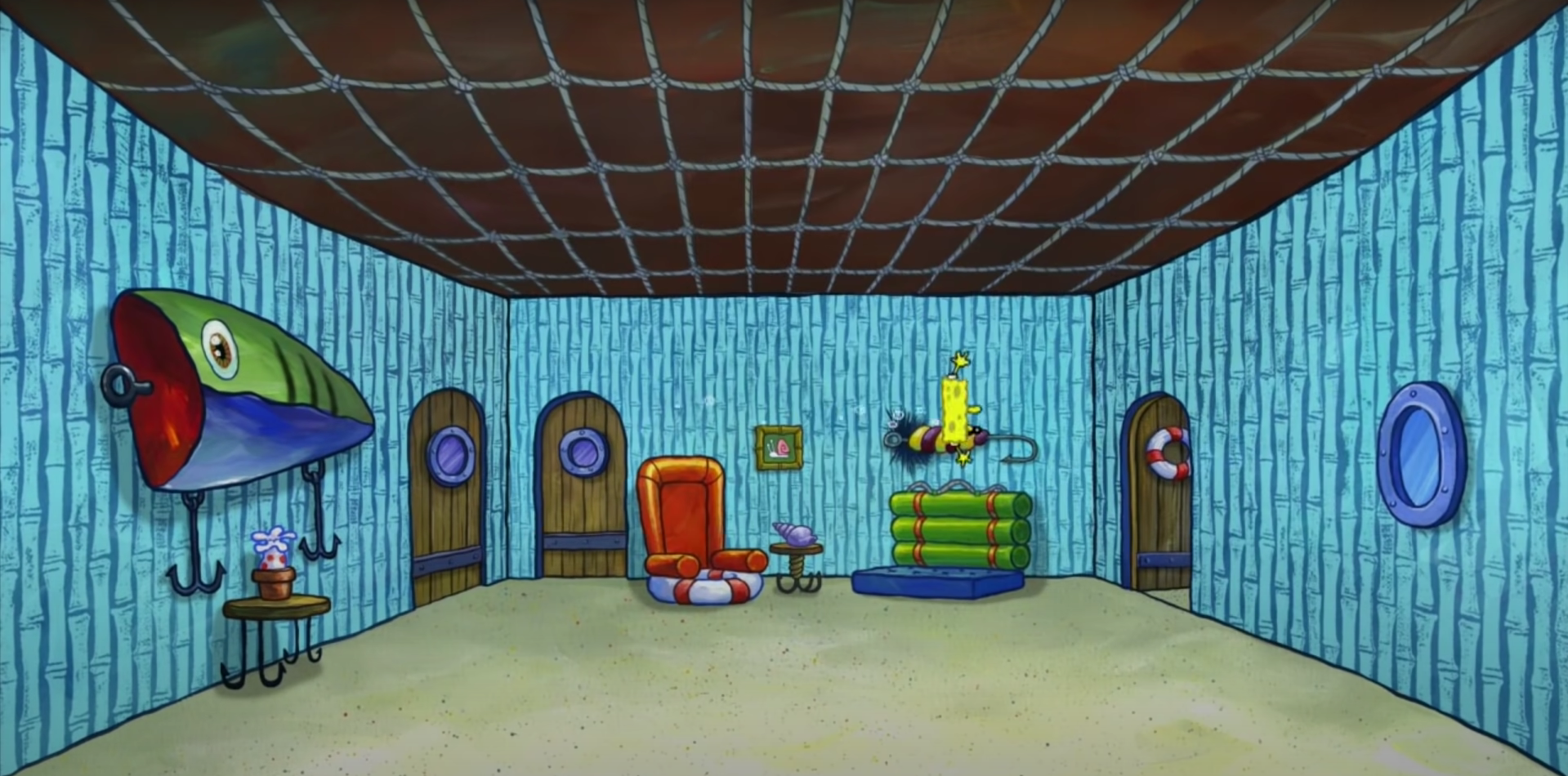 Sponge Bob - Sponge Bob Living Room