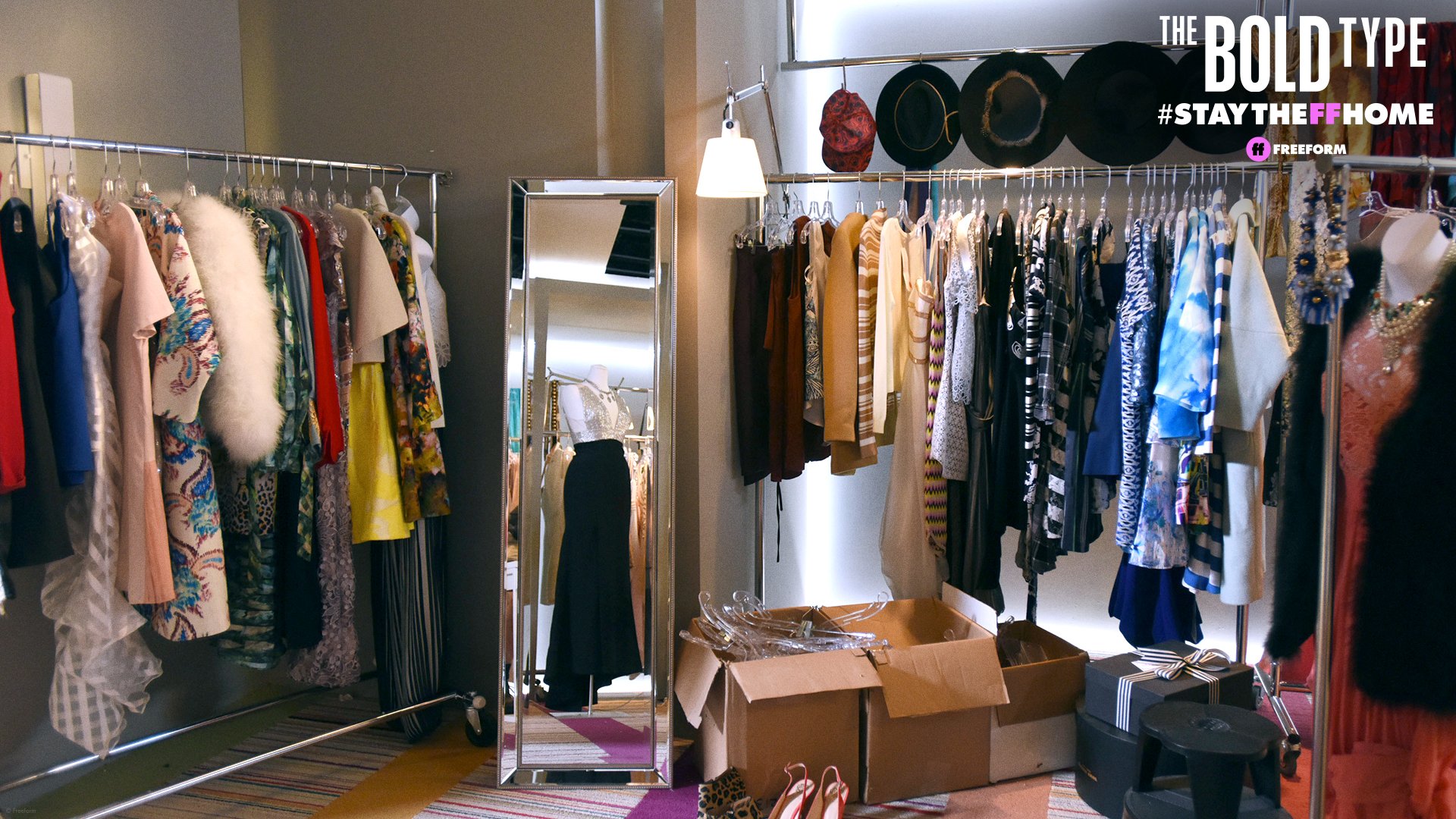 The Bold Type - Clothes racks