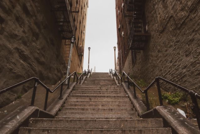The Joker - Iconic Joker Stairs in the Bronx, New York