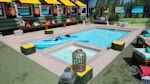 Big Brother 3 - Swimming pool and canoes
